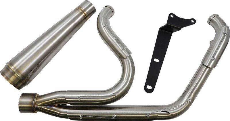 Avgassystem Trask Assault 2 1 Aslt rak obehandlad Touring 07-16