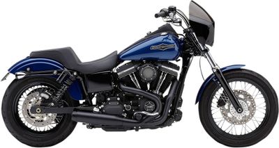 Avgassystem Cobra El Diablo 2 1 3.5EL svart Dyna 06-11