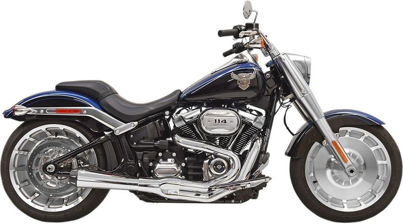 Avgassystem Bassani Xhaust Rage 2 1 krom Softail 18-21