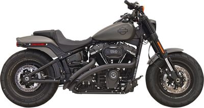 Avgassystem Bassani Xhaust Sweepers Softail 18-upp svart