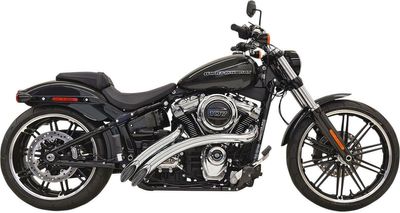 Avgassystem Bassani Xhaust Sweepers Softail 18-upp krom