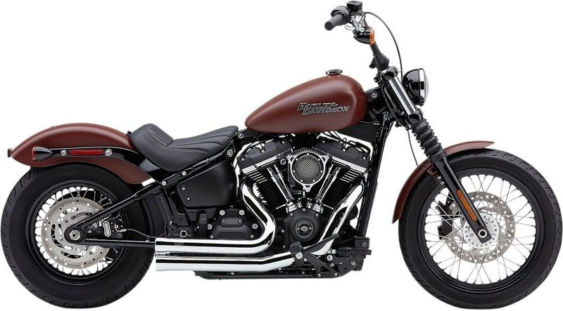 Avgassystem Cobra Speedster 909 Softail FLDE Deluxe 18-20 m.fl. krom