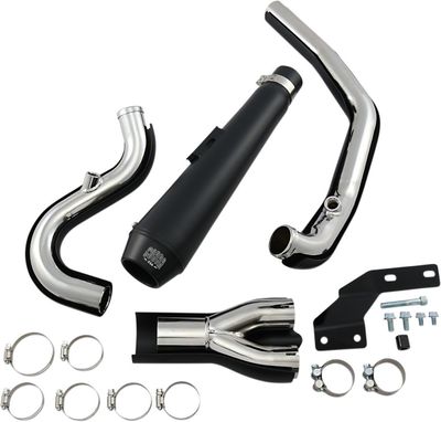 Avgassystem Cobra El Diablo 2 1 Softail 07-11 svart