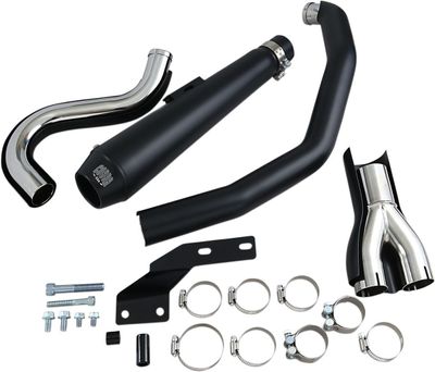 Avgassystem Cobra El Diablo 2 1 Softail 86-08 svart