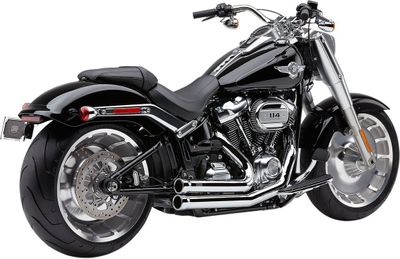 Avgassystem Cobra Speedster 909 krom Softail FLFB/S Fatboy, FXBR/S m.fl.