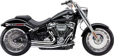 Avgassystem Cobra Speedster Shorts RPT krom Softail FLFB/S Fat Boy, FXBR/S