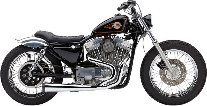 Avgassystem Cobra El Diablo 2 1 Sportster 86-03 krom
