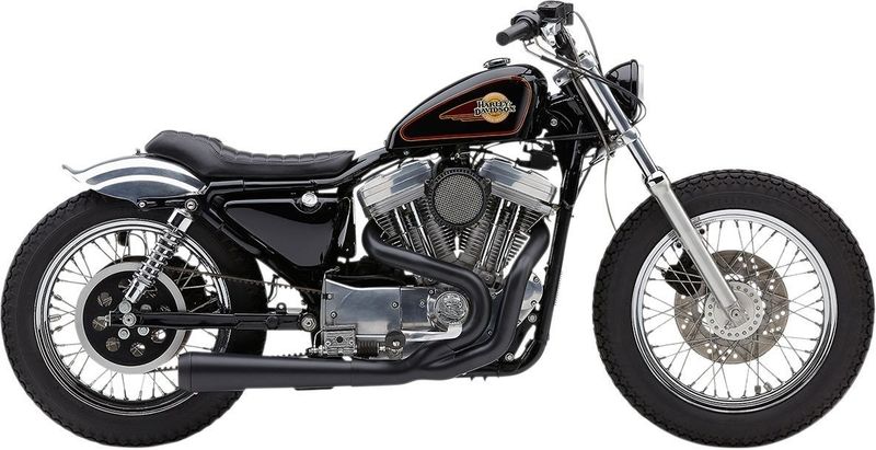 Avgassystem Cobra El Diablo 2 1 Sportster 86-03 svart