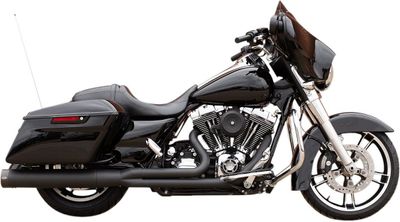 Avgassystem S&S 2 into-1 Sidewinder Touring 95-09 svart