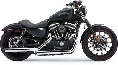 Slip-on ljuddämpare Cobra 3" krom XL Sportster 14-22