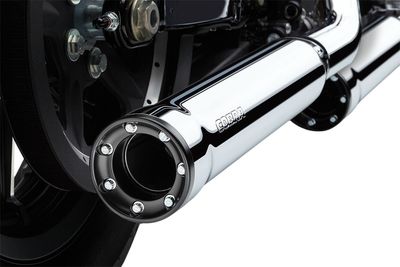 Slip-on ljuddämpare Cobra RPT 3" krom XL Sportster 14-22