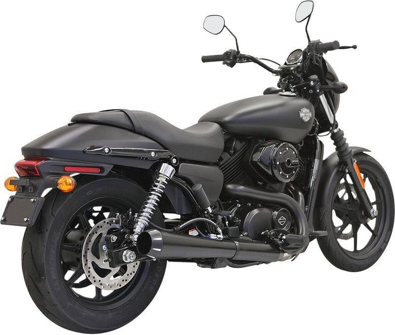 Ljuddämpare Bassani Megaphone 4" svart XG
