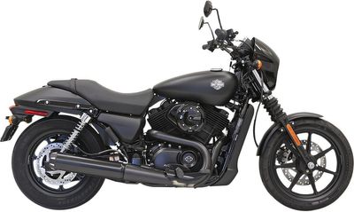 Ljuddämpare Bassani Straight Can 4" svart