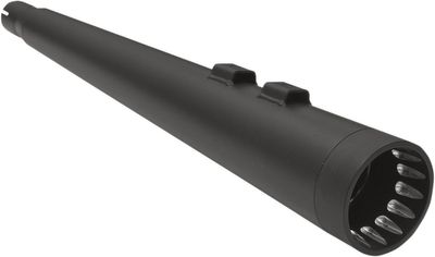 Slip-on ljuddämpare Bassani Xhaust DNT Megaphone Touring 95-16, Trike 14-15 svart