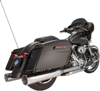 Ljuddämpare S&S MK45 4-1/2" krom Touring 84-16