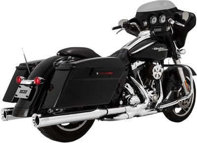 Slip-on ljuddämpare Vance & Hines Eliminator 400 4" krom FLT/Touring 95-16