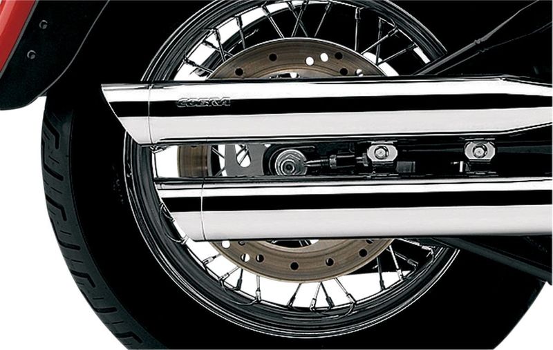 Slip-on ljuddämpare Cobra 3" krom Softail FLSTN Nostalgia 05-16 m.fl.