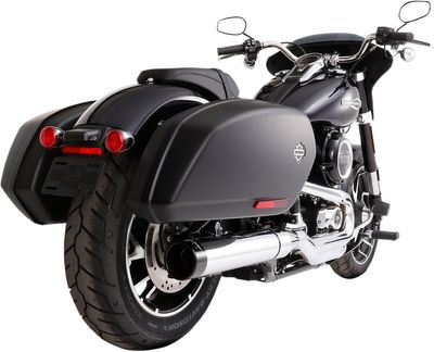 Slip-on ljuddämpare Rinehart Racing Glide 4" Softail 18-24