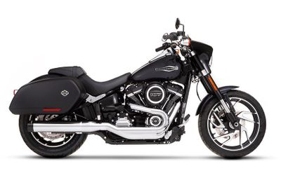 Slip-on ljuddämpare Rinehart Racing Glide 4" Softail 18-24