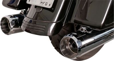 Slip-on ljuddämpare S&S Mk45 EC Thruster Touring 17-20 krom