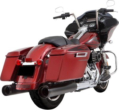 Slip-on ljuddämpare Rinehart Racing Duals 4.5 Touring 17-24