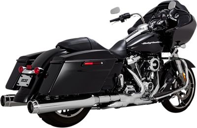 Slip-on ljuddämpare Vance & Hines Torquer 450 krom FLT/Touring 17-26