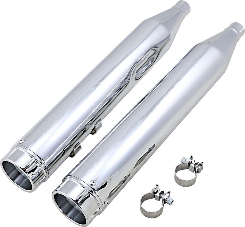 Slip-on ljuddämpare Vance & Hines Torquer 450 krom FLT/Touring 95-16