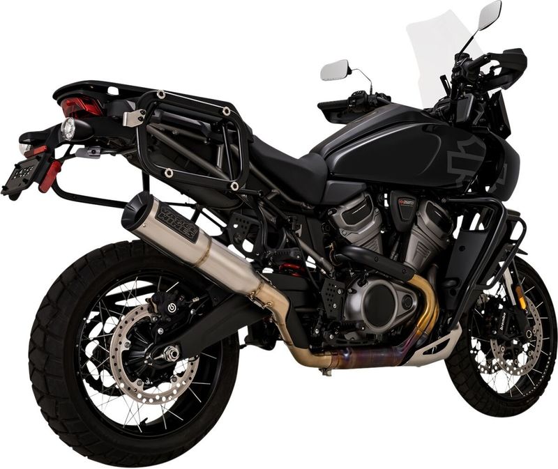 Slip-on ljuddämpare Vance & Hines Adventure Hi-Output 450 rostfri