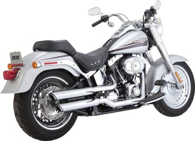 Ljuddämpare Vance & Hines PCX 3" Softail FLSTF 07-17 m.fl. krom