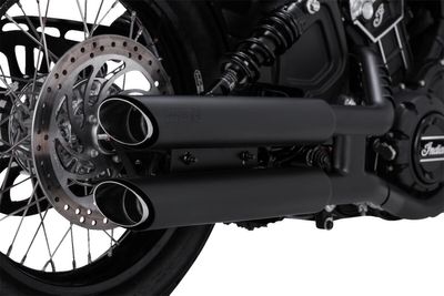 Ljuddämpare Vance & Hines Twin PCX 3" svart 2015-2022 Indian Scout