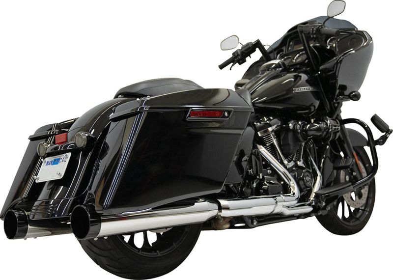 Slip-on ljuddämpare Bassani Xhaust 4-1/2" Touring 17-upp 1F745