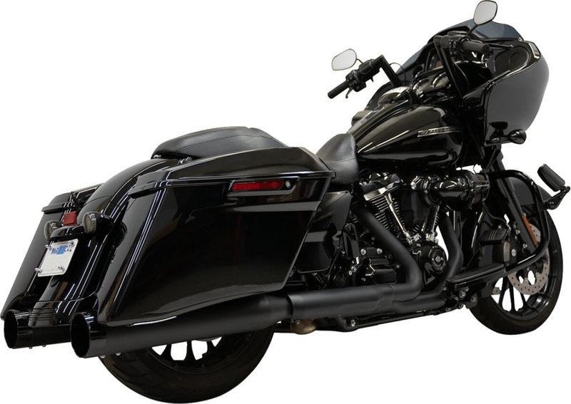 Slip-on ljuddämpare Bassani Xhaust 4-1/2" Touring 17-upp 1F745B
