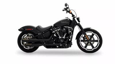 Slip-on ljuddämpare Rinehart Racing HP35 3.5 svart brons Softail 18-24