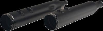 Slip-on ljuddämpare Khrome Werks HP-Plus 4-1/2" svart Touring 17-upp