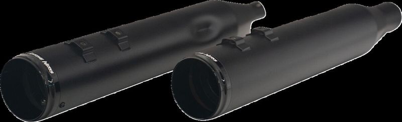 Slip-on ljuddämpare Khrome Werks HP-Plus 4-1/2" svart Touring 17-upp