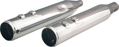 Slip-on ljuddämpare Khrome Werks HP-Plus 4-1/2" krom Touring 95-16, Trike 14-16