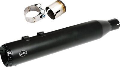 Avgassystem S&S 2 into-1 Swindler 4.5 Touring 17-upp svart