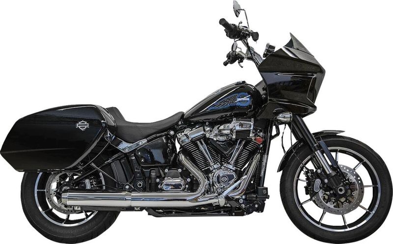Slip-on ljuddämpare Bassani Xhaust Baffle 4" Softail 25-upp krom