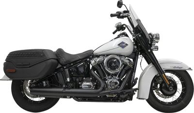 Slip-on ljuddämpare Bassani Xhaust Baffle 4" Softail 25-upp svart