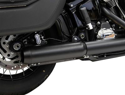 Slip-on ljuddämpare Bassani Xhaust Baffle 4" Softail 25-upp svart