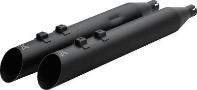 Slip-on ljuddämpare Khrome Werks HP-Plus Touring 96-16, Trike 14-21 svart