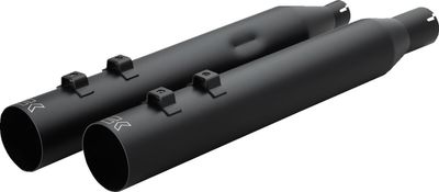 Slip-on ljuddämpare Khrome Werks HP-Plus rak Touring 17-upp svart