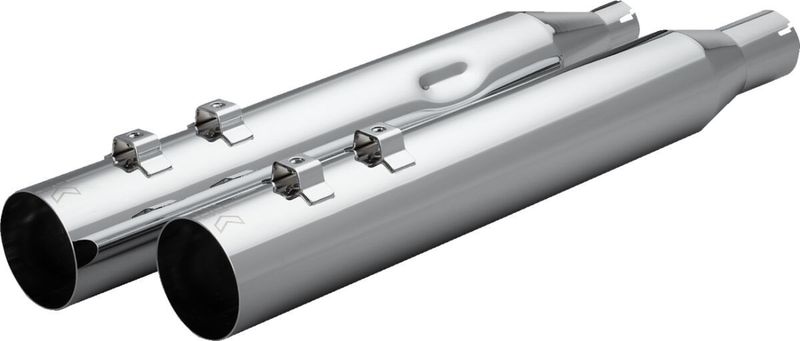 Slip-on ljuddämpare Khrome Werks HP-Plus rak Touring 17-upp krom