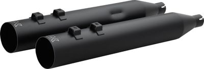 Slip-on ljuddämpare Khrome Werks HP-Plus rak Touring 96-16, Trike 14-21 svart