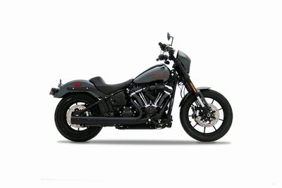 Slip-on ljuddämpare Rinehart Racing HP40 Softails 4" Softail 25-upp svart