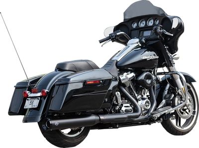 Avgassystem S&S Swindler Conversion 2 4.5 Touring 17-upp svart