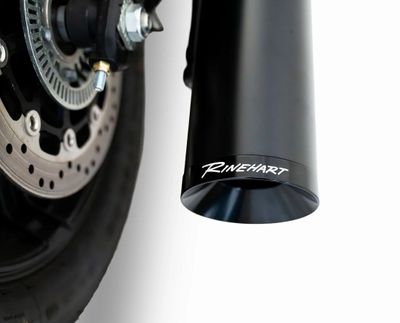 Slip-on ljuddämpare Rinehart Racing Scout 4.5 svart Indian 24-upp