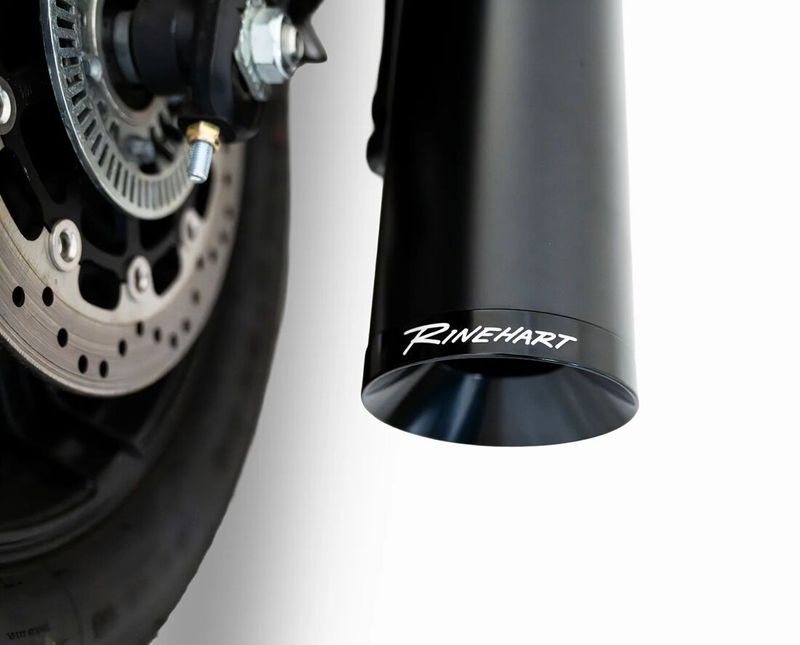 Slip-on ljuddämpare Rinehart Racing Scout 4.5 svart Indian 24-upp