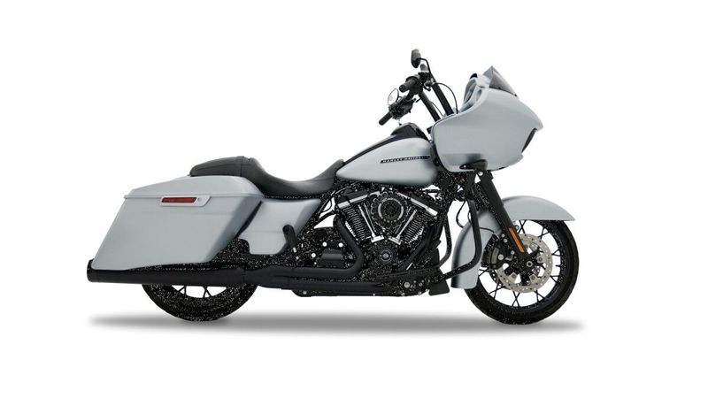 Avgassystem Rinehart Racing FLH 2 Into-1 Touring 17-upp svart