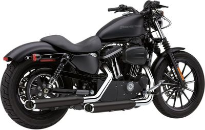 Slip-on ljuddämpare Cobra 3" svart XL Sportster 04-13
